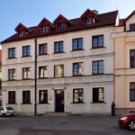 Exterior of the Sanctuary of Divine Mercy in Płock, built on the historic site of Sister Faustina Kowalska’s convent cell where Christ appeared on February 22, 1931