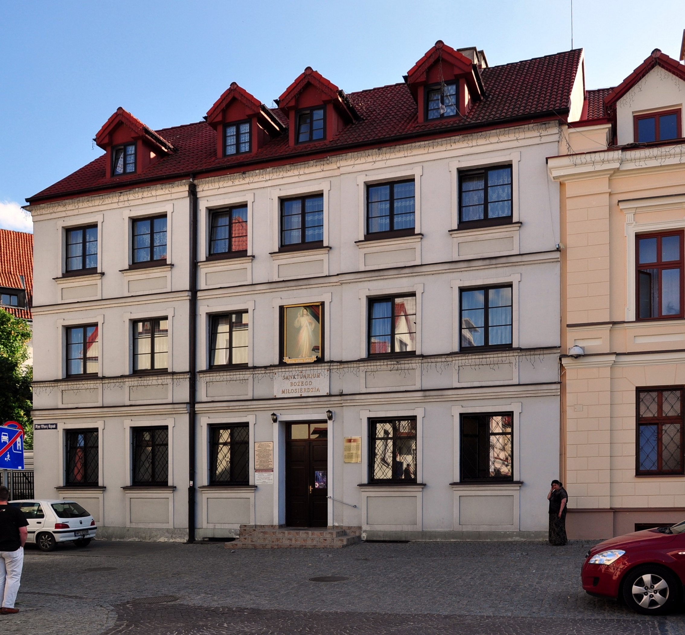 Sanctuary of Divine Mercy in Płock, built on the historic site of Sister Faustina Kowalska’s convent cell
